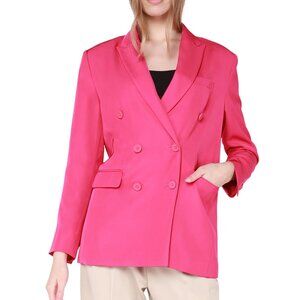 Black Tape Hot Pink Blazer Women's Large